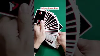 5 basic levels of card fans! #cardistry