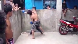 Funny Philippines Street Boxing