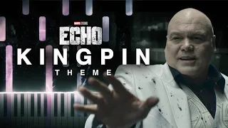 Kingpin's Theme "Kingpin" - Echo OST (Synthesia Piano Tutorial)+SHEETS