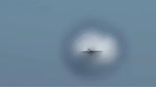 FA-18 Super Hornet breaking the sound barrier