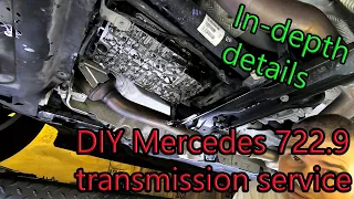 DIY Mercedes 7 speed 722.9 transmission service