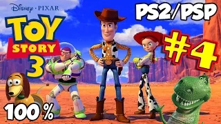 Disney's Toy Story 3 Walkthrough Part 4 - 100% (PS2, PSP) Level 4 - Family-Minded