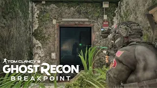 GHOST RECON BREAKPOINT | MISSION PREP: CAMP TIGER | INFIL SOUTH TUNNEL ENTRANCE