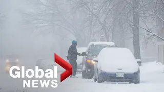 Manitoba snowstorm expected to stick around until end of week