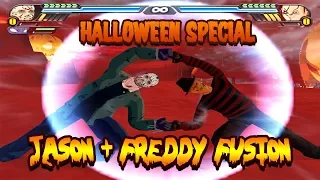 Jason Voorhees and Freddy Krueger Fusion | Frason Vooger vs Chucky  | DBZ Tenkaichi 3 (MOD)