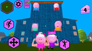 СВИНКА СОСЕДИ СТАЛИ СИЛЬНЕЕ! обновленная Игра ПИГГИ Свинка Пеппа - Piggy Neighbor