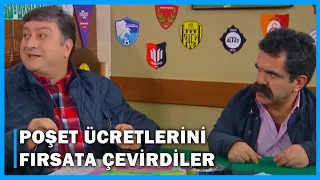 Hüseyin ile Şükrü Poşetlerin Ücretli Olmasını Fırsata Çeviriyor! - Çocuklar Duymasın 62.Bölüm