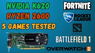 Can 30$ Nvidia Quadro K620 Perform in 2023? - Ryzen 5 2600 | 5 Games Tested