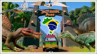 In Brazil! The new Brazilian Jurassic Park is finished | Jurassic World Evolution 2