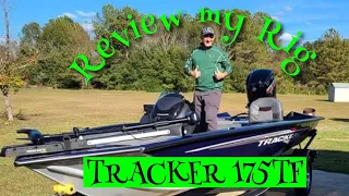 Reviewing my Tracker 175tf boat purchased from Bass Pro