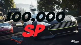 How to get 100,000 sp in 5 min.(Need for Speed Rivals)