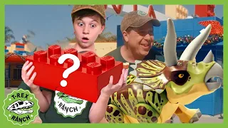 Dinosaur Toy Adventure at Theme Park! T-Rex Ranch Dinosaur Videos