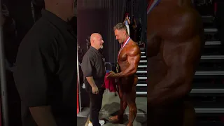 5x Classic Physique Mr.Olympia 2023 Winner - Chris Bumstead -Backstage