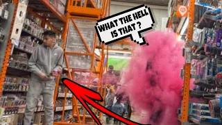 Popping Gender Reveal Cannons At People Prank! | Part 3