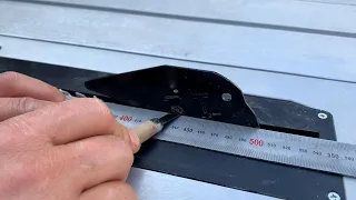 Table Saw Riving Knife Modification