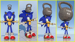 Sonic VS 1000 kg 🙃