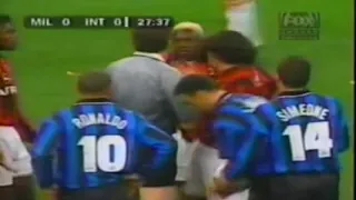 Inter vs  Milan, March 22, 1998