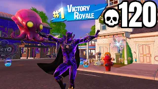 120 Elimination Solo vs Squads Wins Full Gameplay (Fortnite Chapter 4 Season 1)