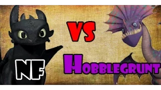 Night Fury vs Hobblegrunt | SPORE