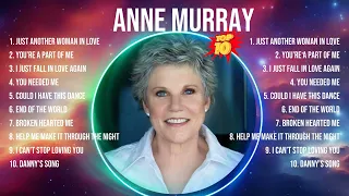 Anne Murray 2024 MIX ~ Top 10 Best Songs ~ Greatest Hits ~ Full Album