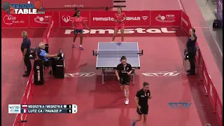 A.Wegrzyn K.Wegrzyn vs  C.Lutz P.Pavade - 1/4 de finale des Championnats d'Europe U21