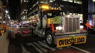 J Supor hauling 250 tons through NYC