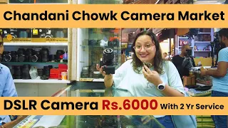 Camera market Delhi Chandni Chowk - DSLR Only Rs. 6000/ | Chandni Chowk Camera Market Delhi