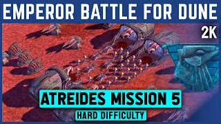 Emperor: Battle For Dune - Atreides Mission 5 - Hard Difficulty - 2K