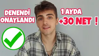 1 AYDA TYT'DE TAM 30 NET ARTTIR ! | En Gizli Taktiklerim