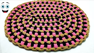 Super beautiful doormat idea, doormat making at home, paydan banane ka tarika