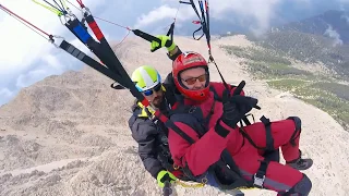 Полет на параплане Paragliding Turkey Olympos Tahtali - 2365 m