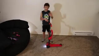 SKIDEE Scooter for kids with seat - 3 Wheels with Music and led light wheels - Model SRR-Y100