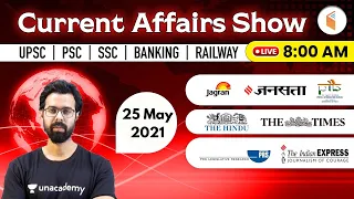 8:00 AM - 25 May 2021 Current Affairs | Daily Current Affairs 2021 by Bhunesh Sir | wifistudy