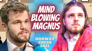 Magnus Shows His Endgame Mastery against Rapport in Norway Chess 2021