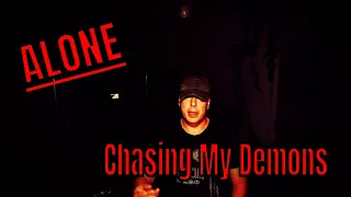 (30 Minute ALONE Challenge) INSIDE THE ABANDONED COUNTRY CLUB,  CHASING MY OWN DEMONS