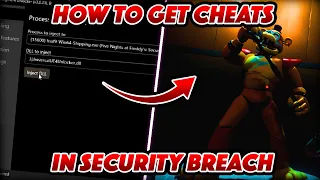 HOW TO DOWNLOAD CHEATS (Open HIDDEN MAPS, NOCLIP, MORE) - Five Nights At Freddy's Security Breach