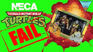 NECA TMNT Bebop and Rocksteady FAIL | Nascent Toy Collector