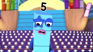 Numberblocks Five and Friends S03E13 2018 learn the number Preschool animation