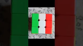 MAKING COUNTRY FLAG IN RUBIK'S CUBE #11 #shorts #viral #flag #country #cube #rubikscube #beats #300