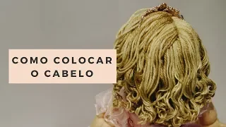 Como fazer o cabelo da boneca - Bonecas da Ilma