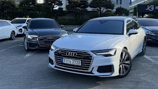 Две Audi A6 - с минимальными пробегами по Южной Кореи