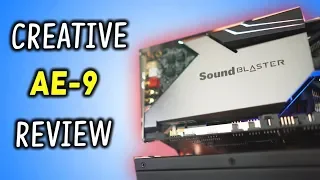 Is This Sound Card Worth $350...!? Creative AE-9 Review