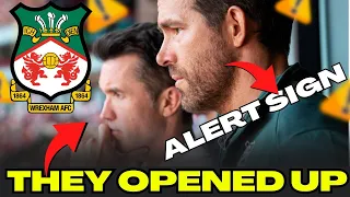 🚨"WE'RE IN THE RED"🚨 LOOK WHAT RYAN REYNOLDS AND ROB MCELHENNEY SAID! SURPRISED THE WREXHAM AFC FANS