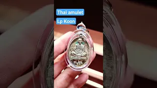 Thai amulet rian Aryuyean Lp Koon lucky Buddha pendant #thaiamulet #luckycharm #wealth #lpkoon #holy