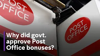 Government signed off on Post Office executives bonuses