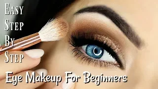 Beginner Eye Makeup Tips & Tricks | STEP BY STEP EYE MAKEUP FOR BLUE EYE