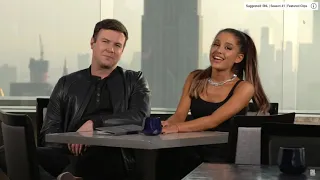 Interviewer says ariana grande is short and she doesn't accept it 🤣🤣 (so funny)
