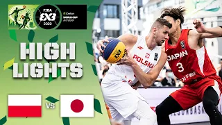 Poland v Japan | Men | Highlights | Crelan FIBA 3x3 World Cup 2022