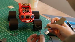 Watch Blaze and the Monster Machines Glow in the Dark for Nick Jr.