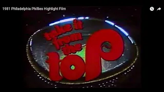 1981 Philadelphia Phillies Highlight Film